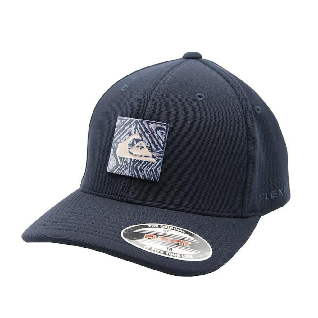Boné Aba Curva Quiksilver Plate Heritage - Fechado - Adulto