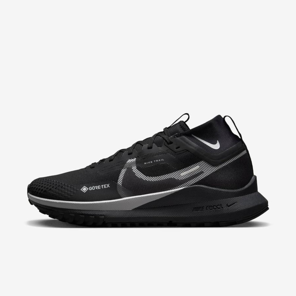 Nike Pegasus Trail 4 GORE-TEX ブラック Tênis Nike React Pegasus Trail 4 GORE-TEX - Masculino | Centauro