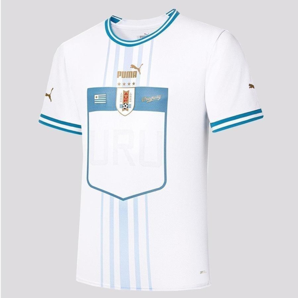 Camisa Uruguai II 2022 Puma - Masculina - Foto 1