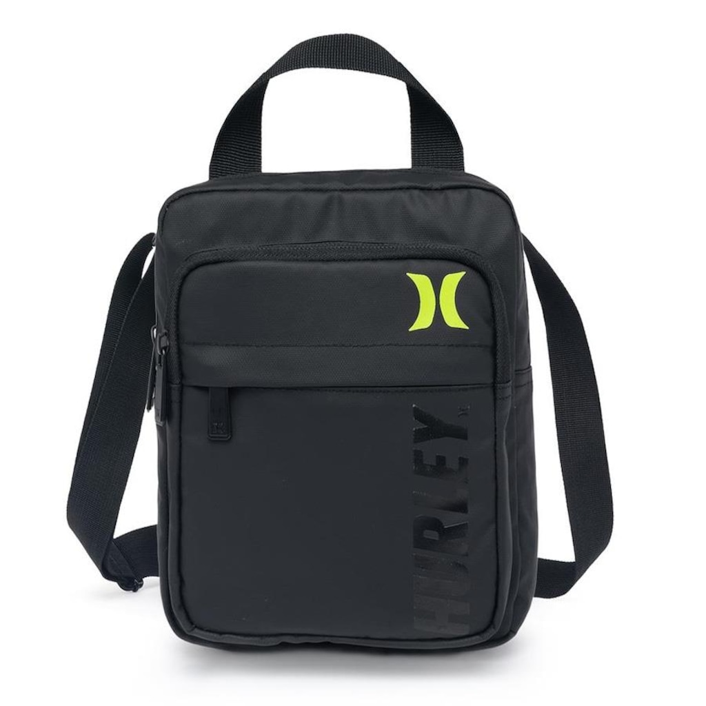 Shoulder Bag Hurley Impermeável Bolsa Transversal Tira Colo - Foto 1