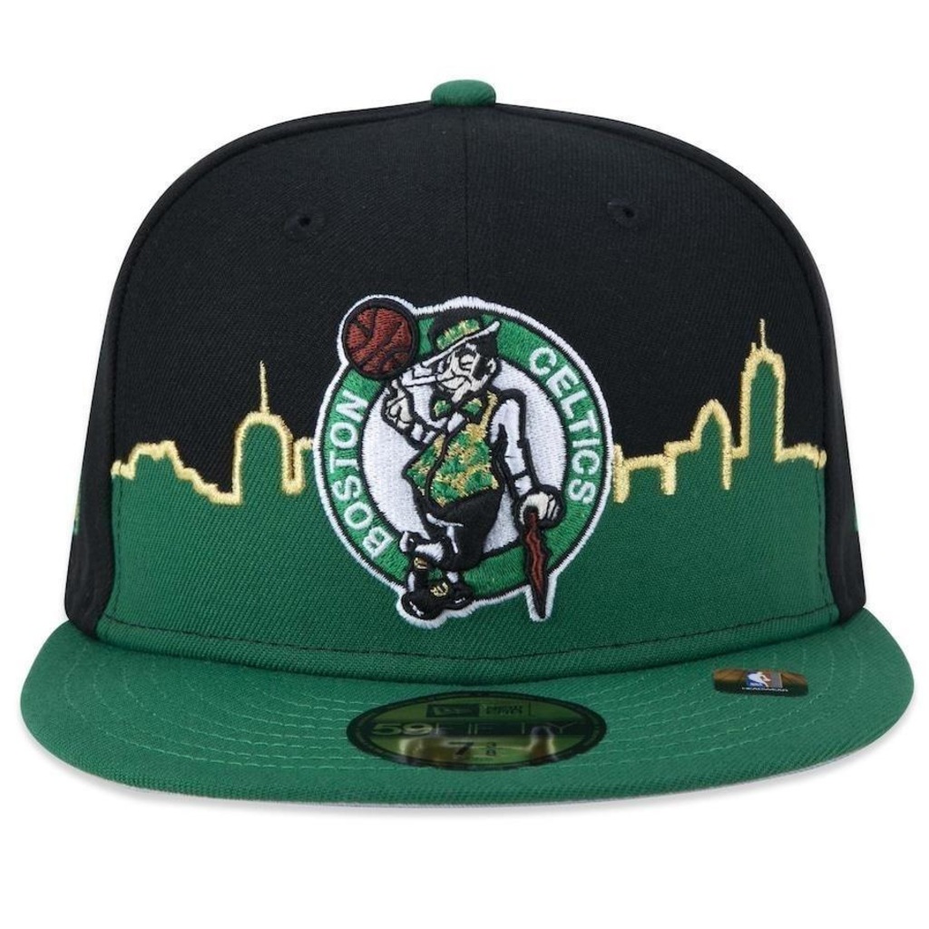 Boné Aba Reta New Era 59Fifty Boston Celtics Tip-Off - Fechado - Adulto - Foto 2