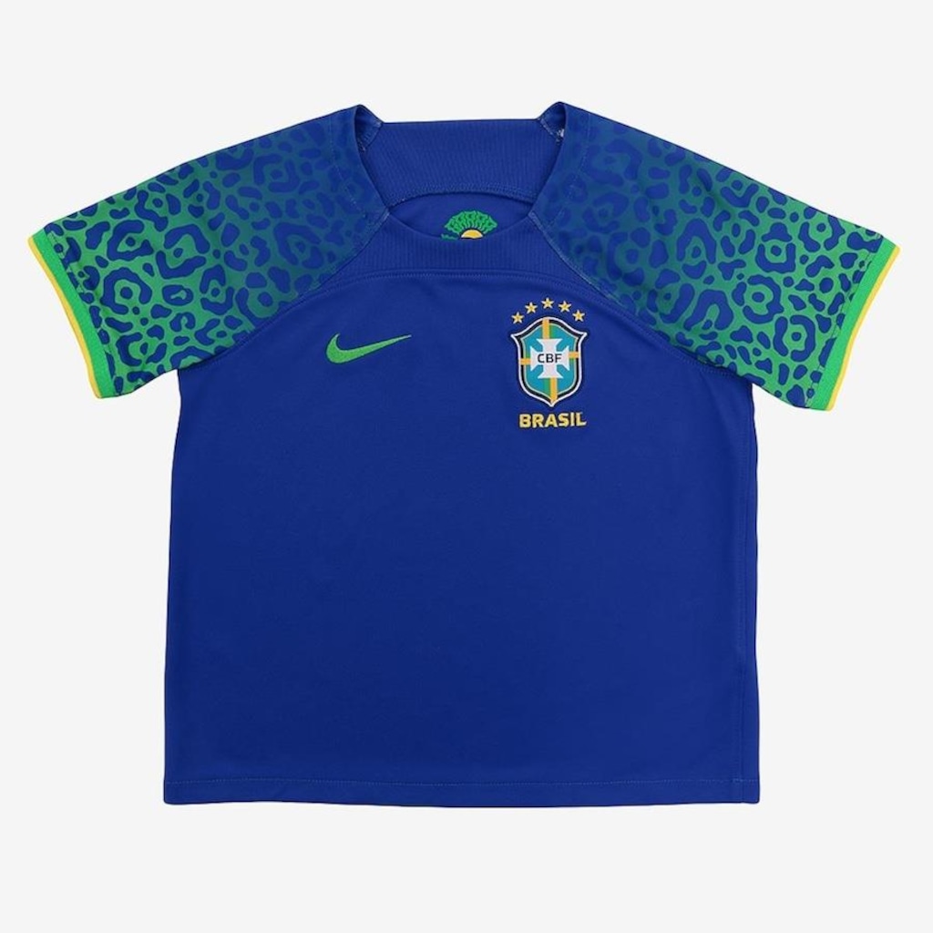 Camisa do Brasil II 22/23 Nike Torcedor Pro - Infantil - Foto 1