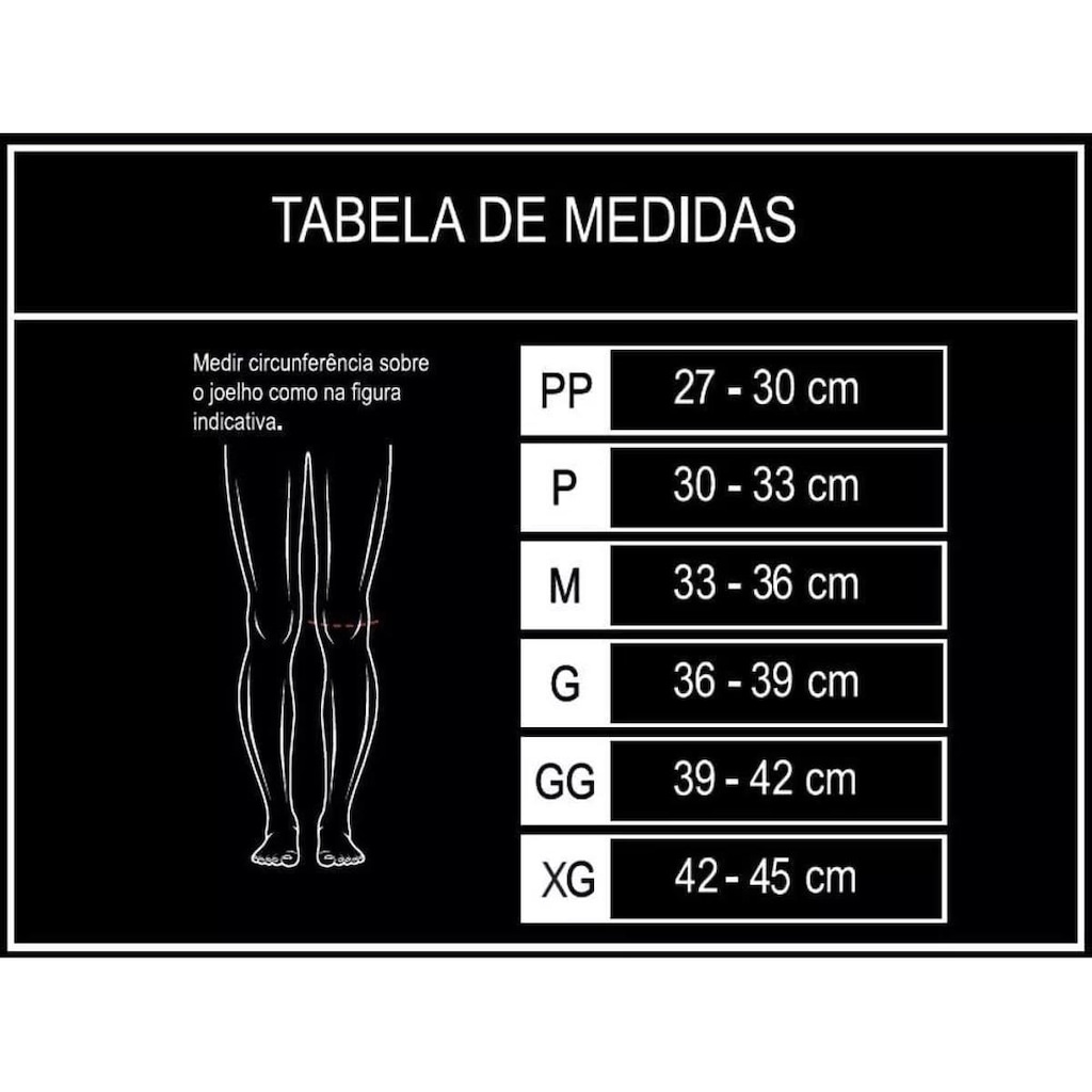 Imagem 3 do produto Joelheira NC Extreme Alta Performance - 7mm