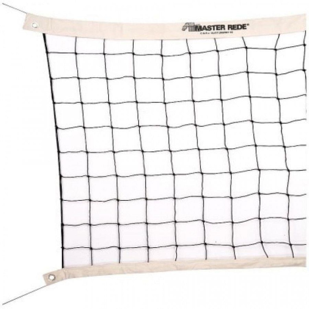 Rede de Vôlei Master Rede 2 Lonas Algodão - Oficial