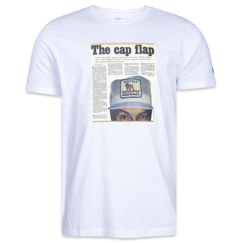 Camiseta New Era Slim Vintage - Masculina - Foto 1