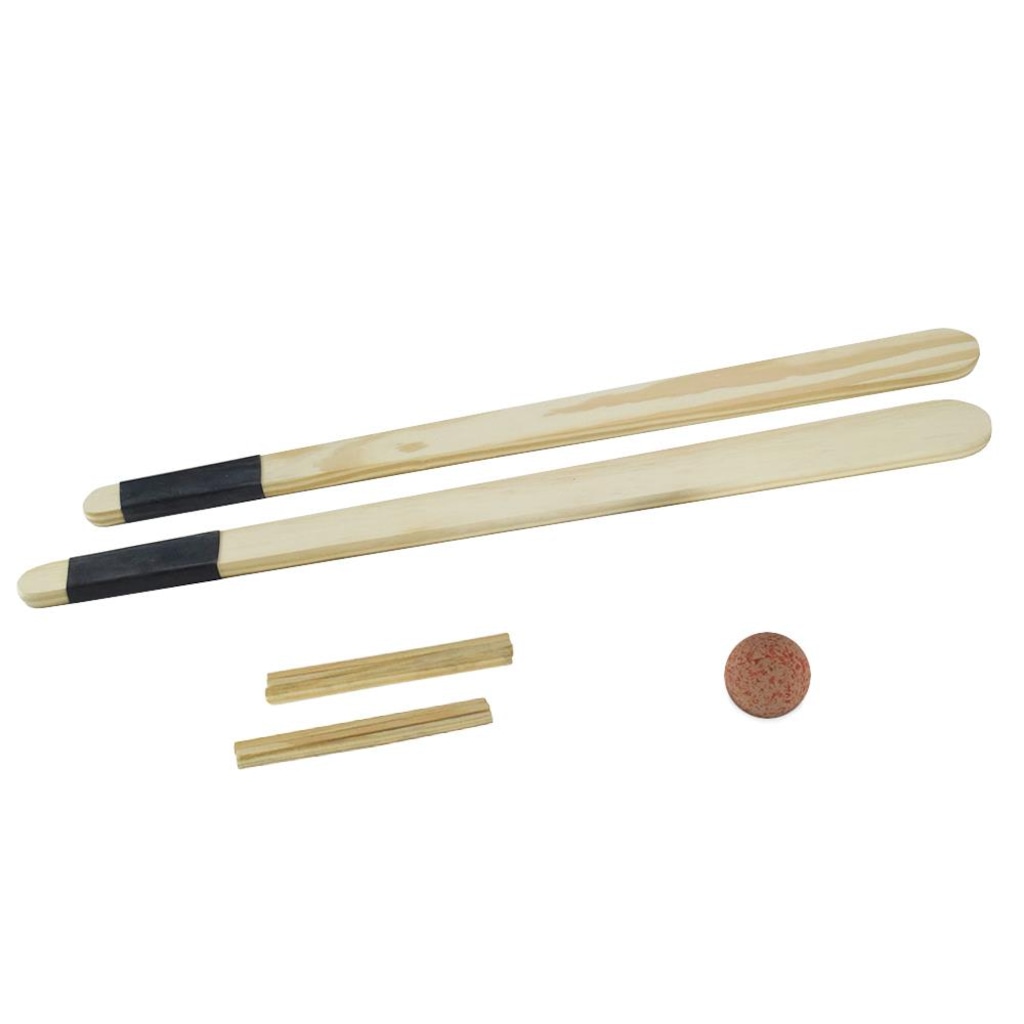 Jogo de Tacos de Rua Bet Ombro Recreativo com Tacos + Casinhas + Bola - Foto 1