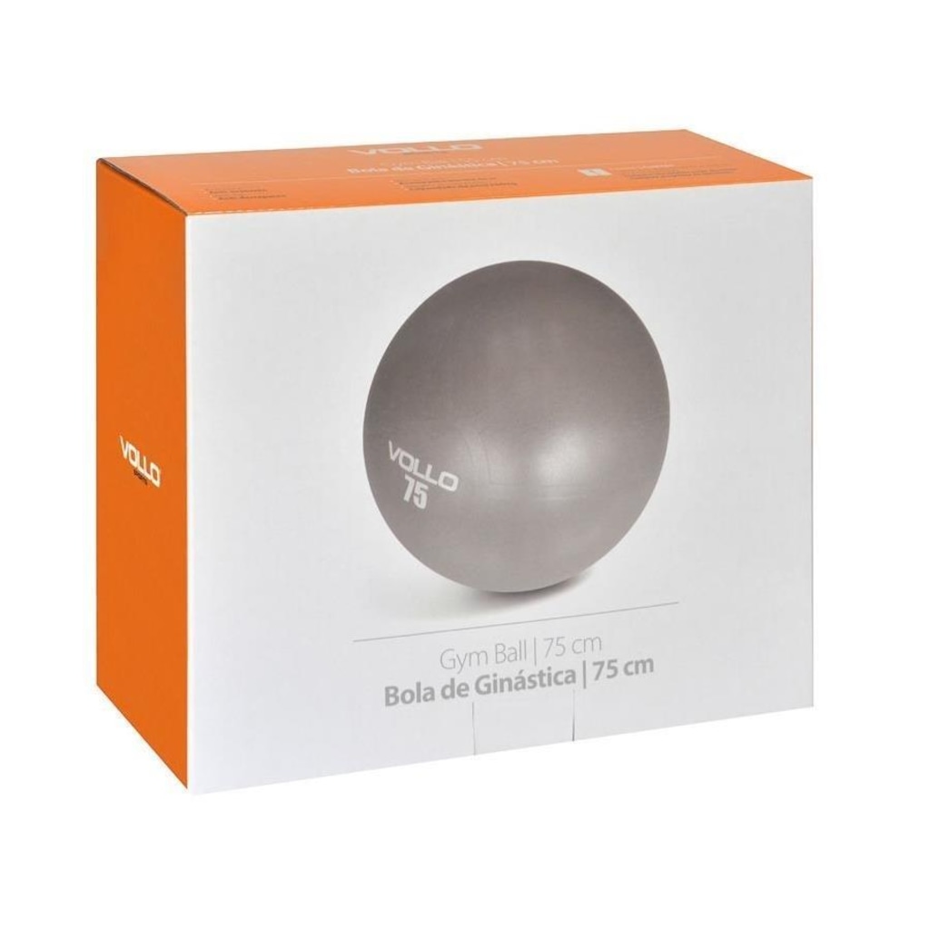 Imagem 2 do produto Bola de Ginástica Gym Ball 75cm - Vollo