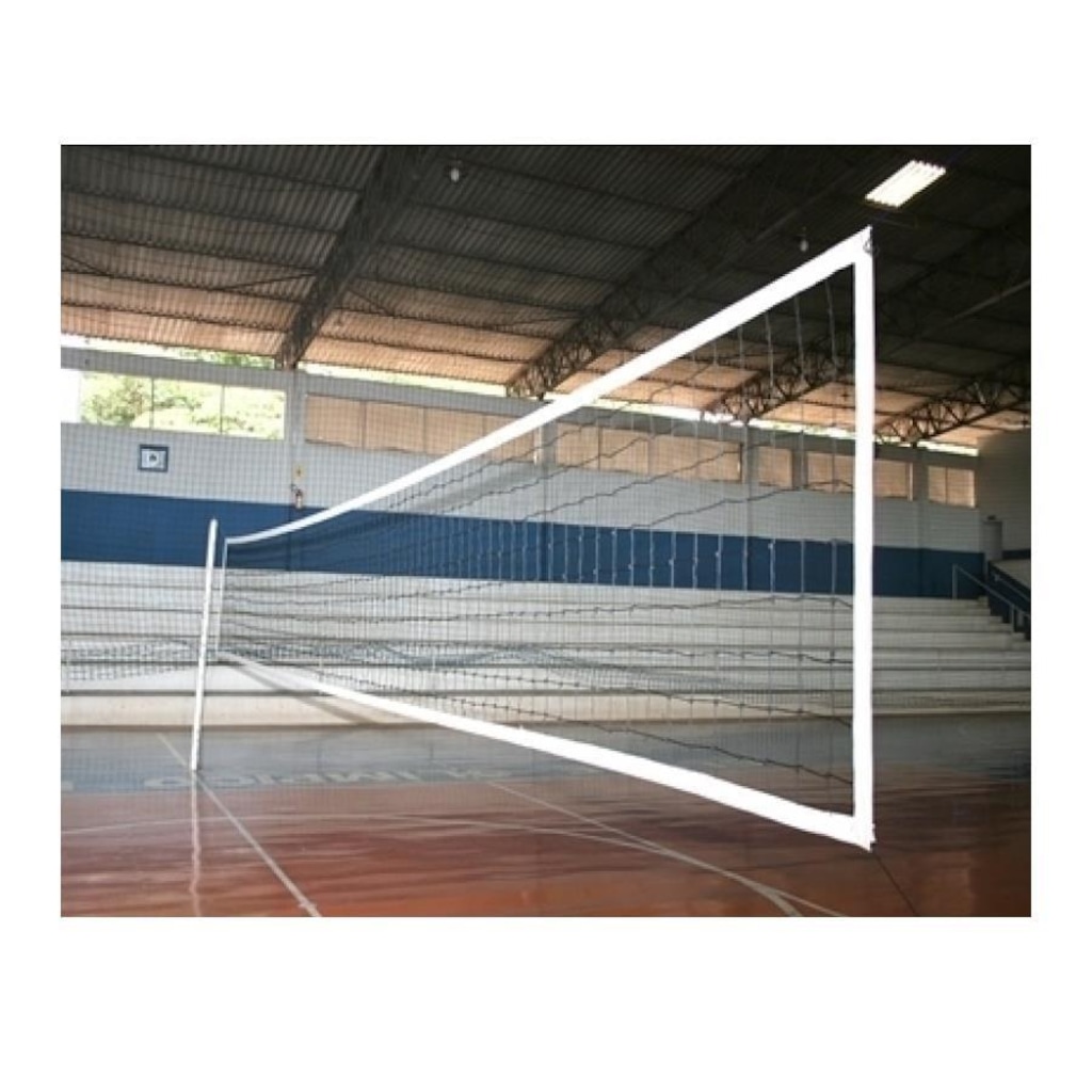Imagem 3 do produto Rede de Vôlei Oficial 4 Lonas Profissional VOP Seda Master Rede