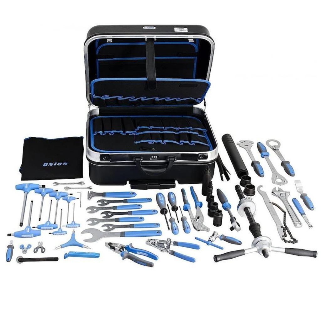 Kit de Ferramentas Unior com 50 peças + Mala de Ferramentas para Viagem - Foto 1