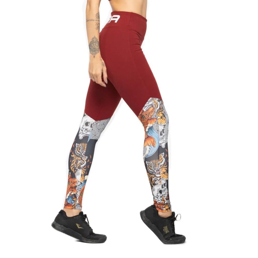 Imagem 2 do produto Calça Legging Kvra Basic Body Art - Feminina