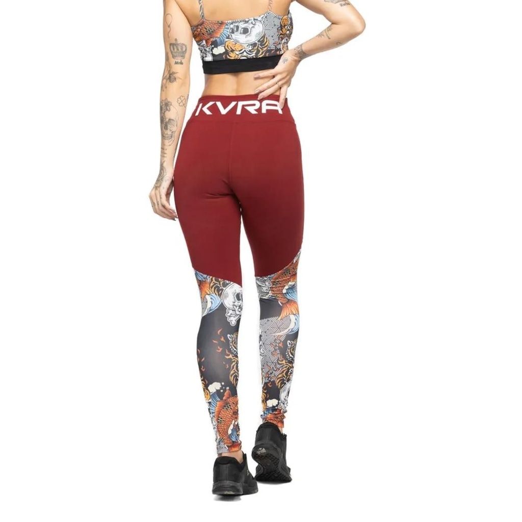 Imagem 3 do produto Calça Legging Kvra Basic Body Art - Feminina