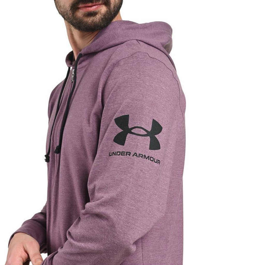 Imagem 5 do produto Blusão de Moletom com Capuz Under Armour Rival Terry Fz Hd - Masculino