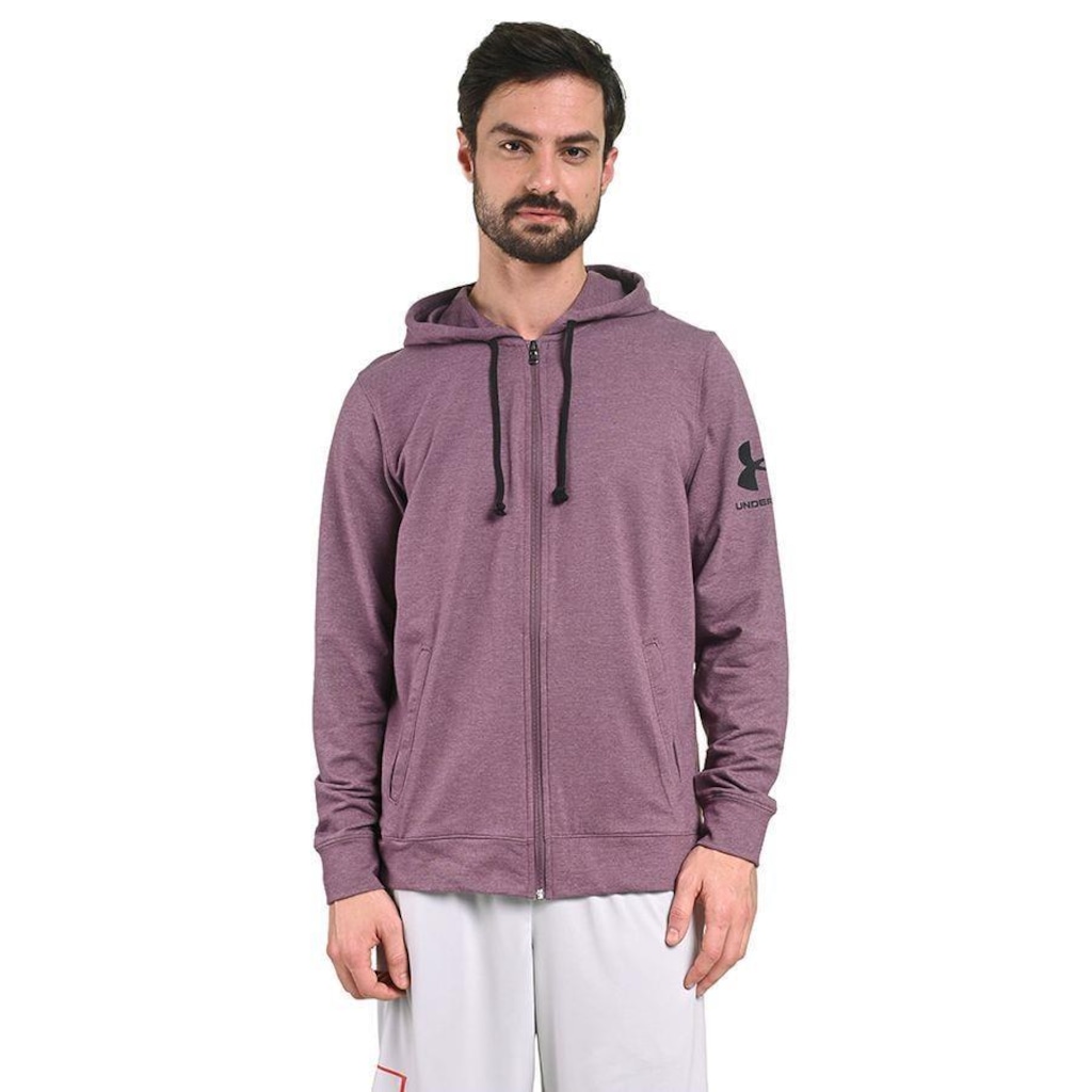 Imagem 1 do produto Blusão de Moletom com Capuz Under Armour Rival Terry Fz Hd - Masculino
