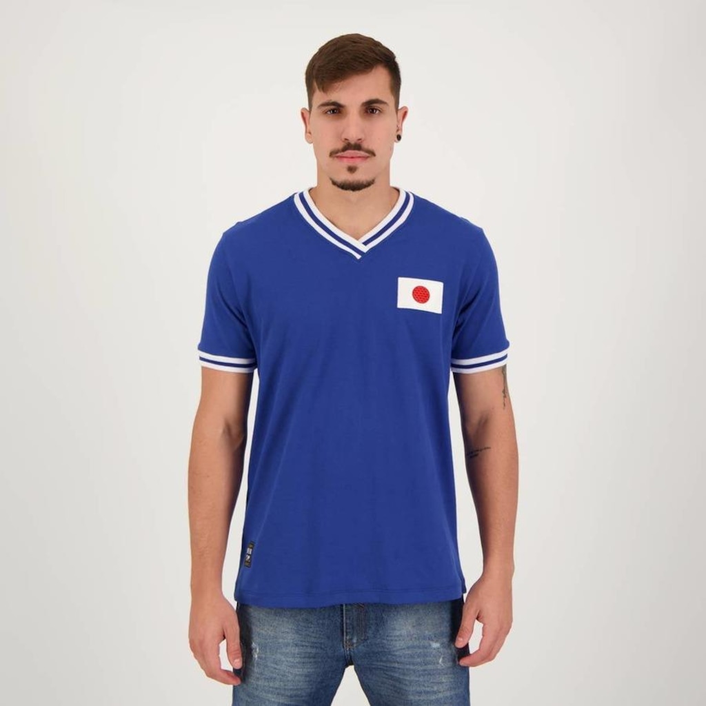 Camisa do Japão Futfanatics Retrô - Masculina - Foto 1