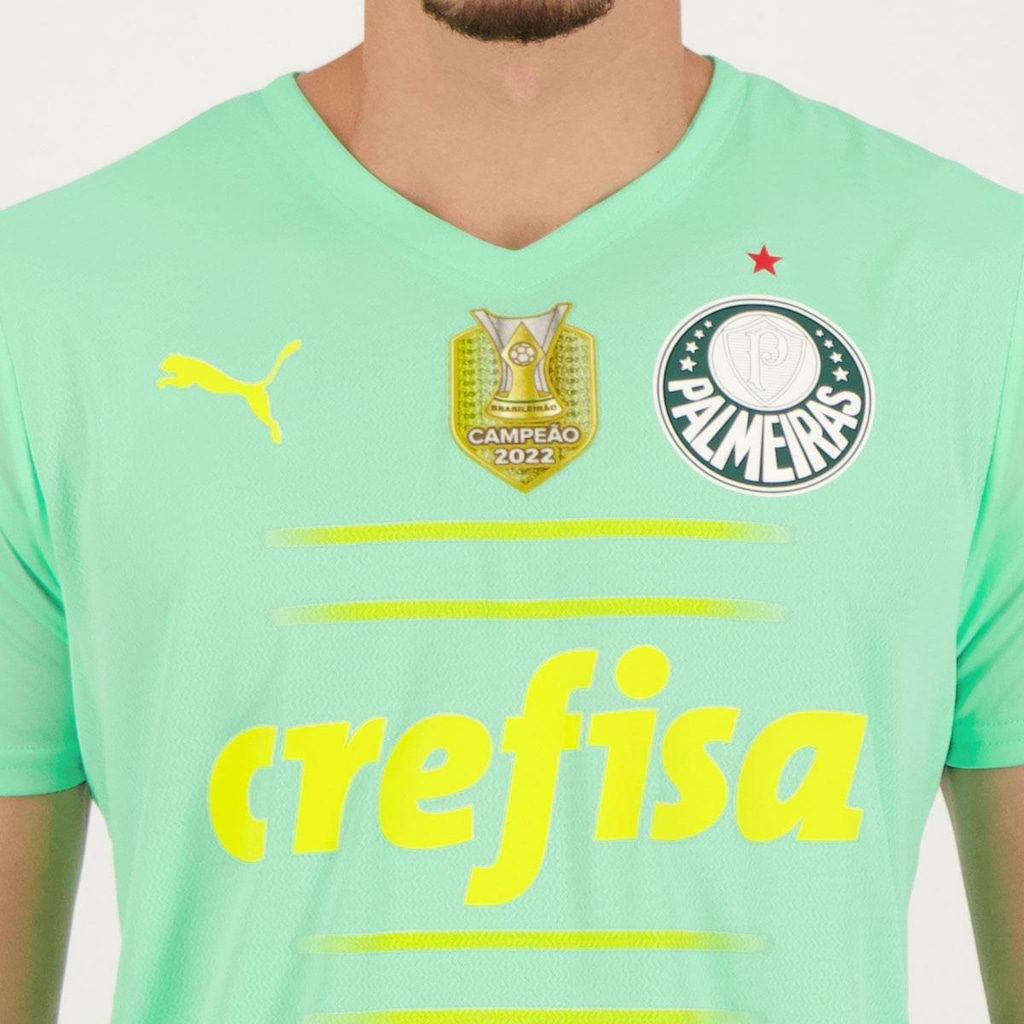 Imagem 4 do produto Camisa do Palmeiras Puma III 2022 Campeão Brasileiro - Masculina