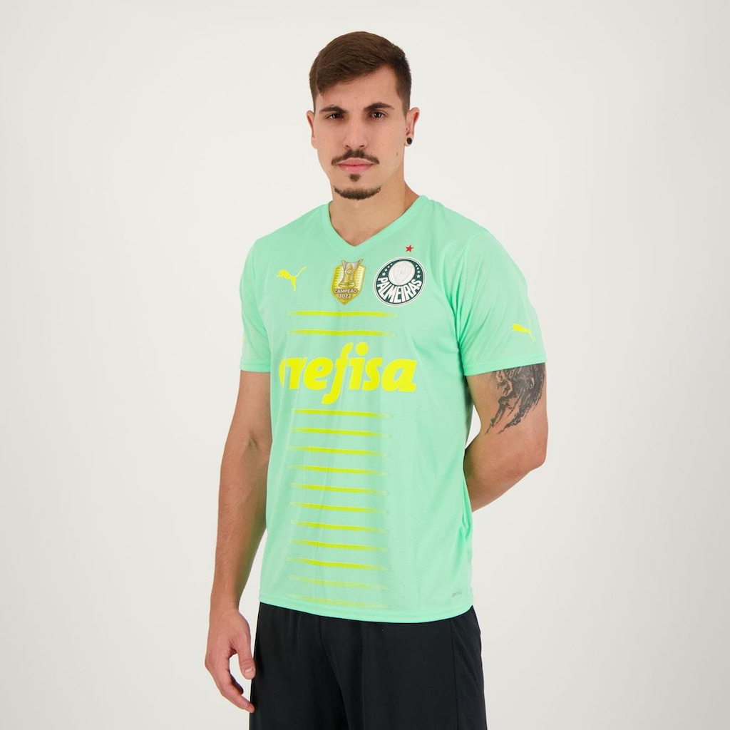 Imagem 5 do produto Camisa do Palmeiras Puma III 2022 Campeão Brasileiro - Masculina