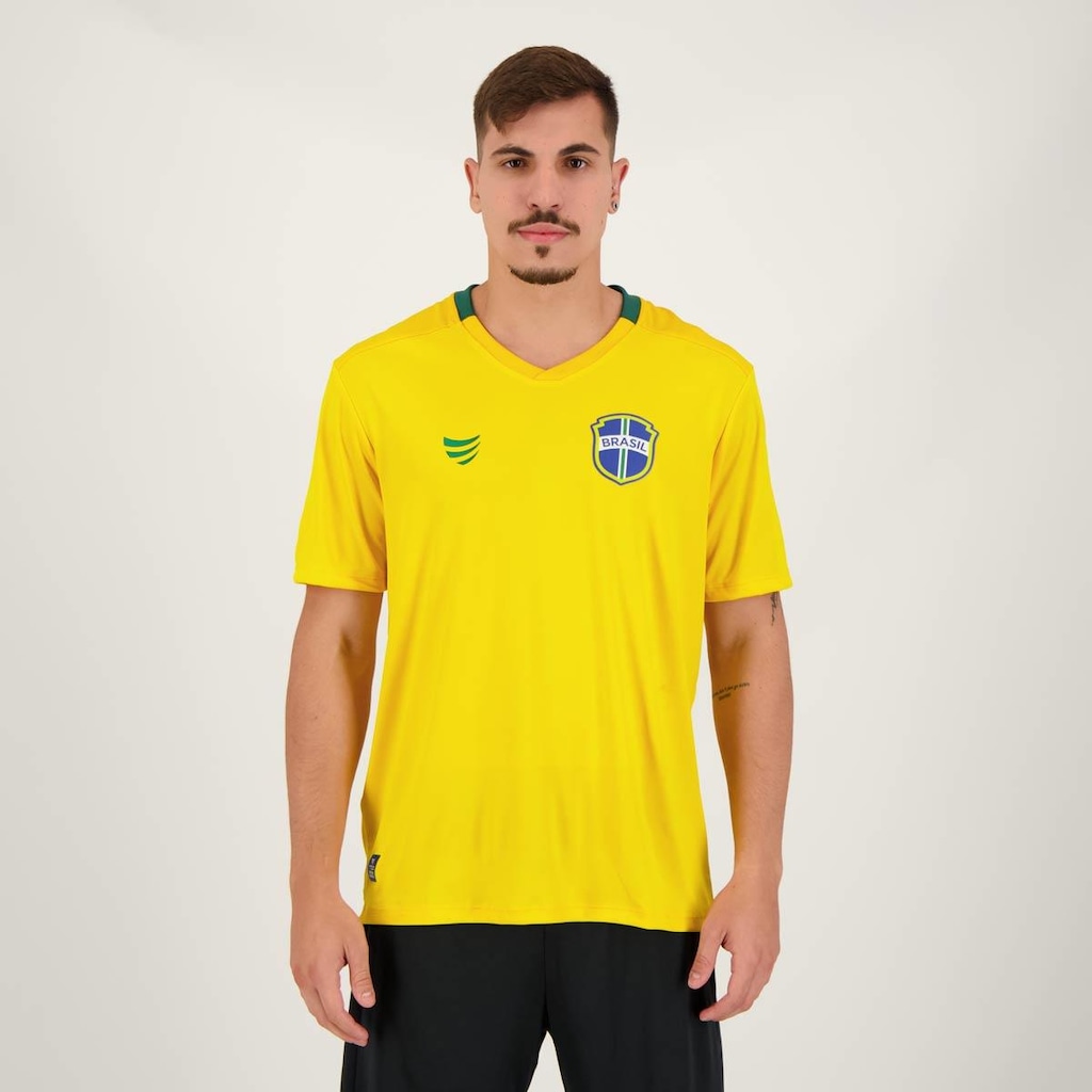 Camisa do Brasil Super Bolla Copa Prata - Masculina
