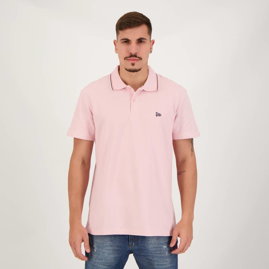 Camisa Polo New Era Have Fun Basic Flag - Masculina - Foto 1