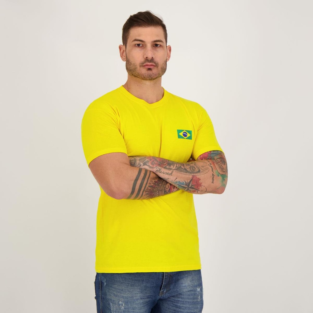 Imagem 3 do produto Camisa do Brasil Futfanatics 9 Richarlison - Masculina