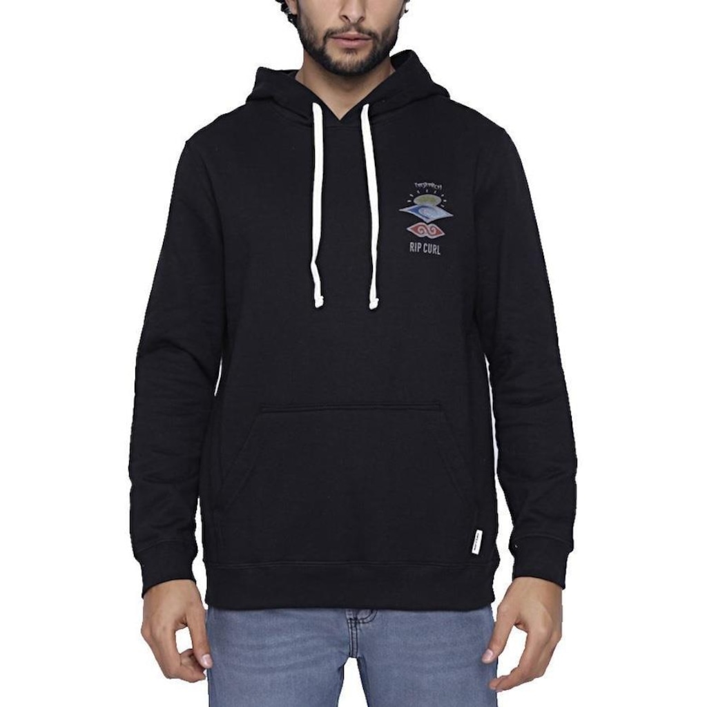 Blusão de Moletom Rip Curl Search Icon Hood - Masculino