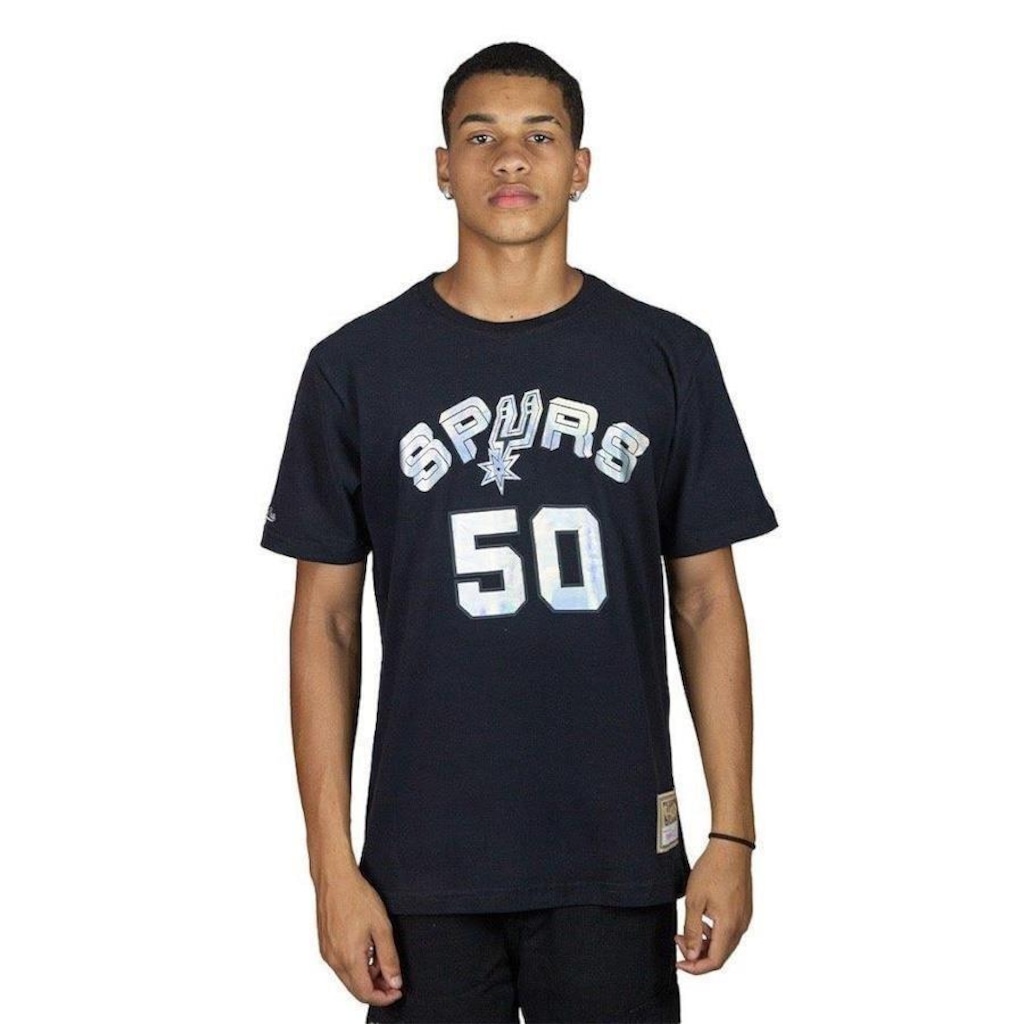 Camiseta Mitchell & Ness San Antonio Spurs - Foto 1