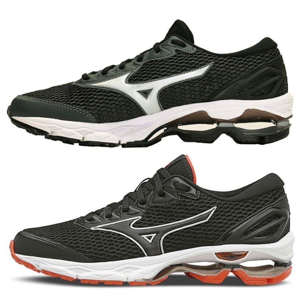 Kit de Tênis Frontier 13 Mizuno - 2 unidades - Masculino - Foto 1