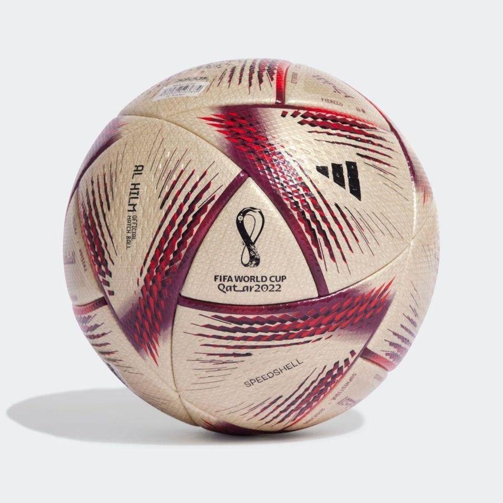 adidas AL HILM サッカーボール サイズ5 Bola de Futebol de Campo adidas Al Hilm Pro-Ouro | Centauro