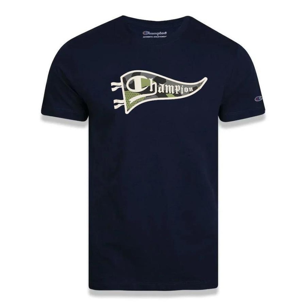 Imagem 4 do produto Camiseta Champion Ath Patchwork Pennant - Masculina