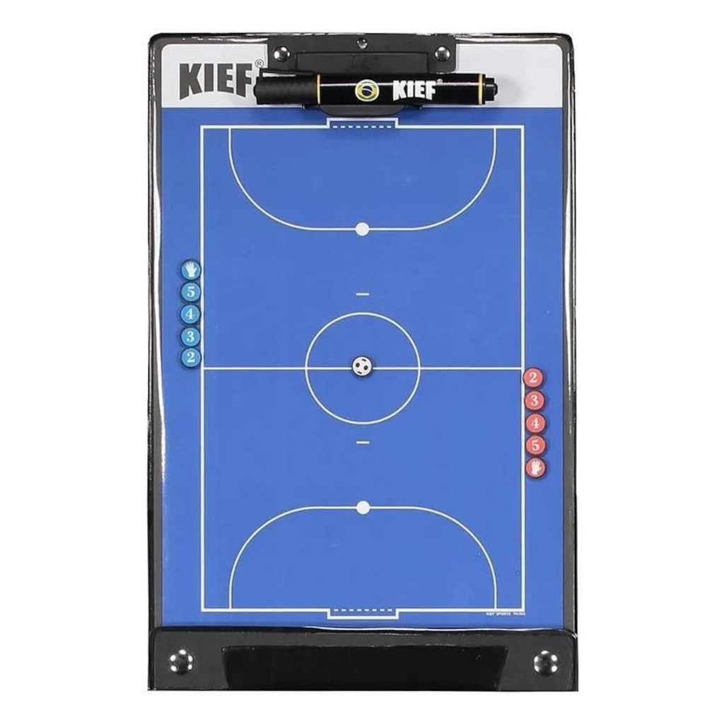 Prancheta Tática Magnética Kief Futsal com Caneta