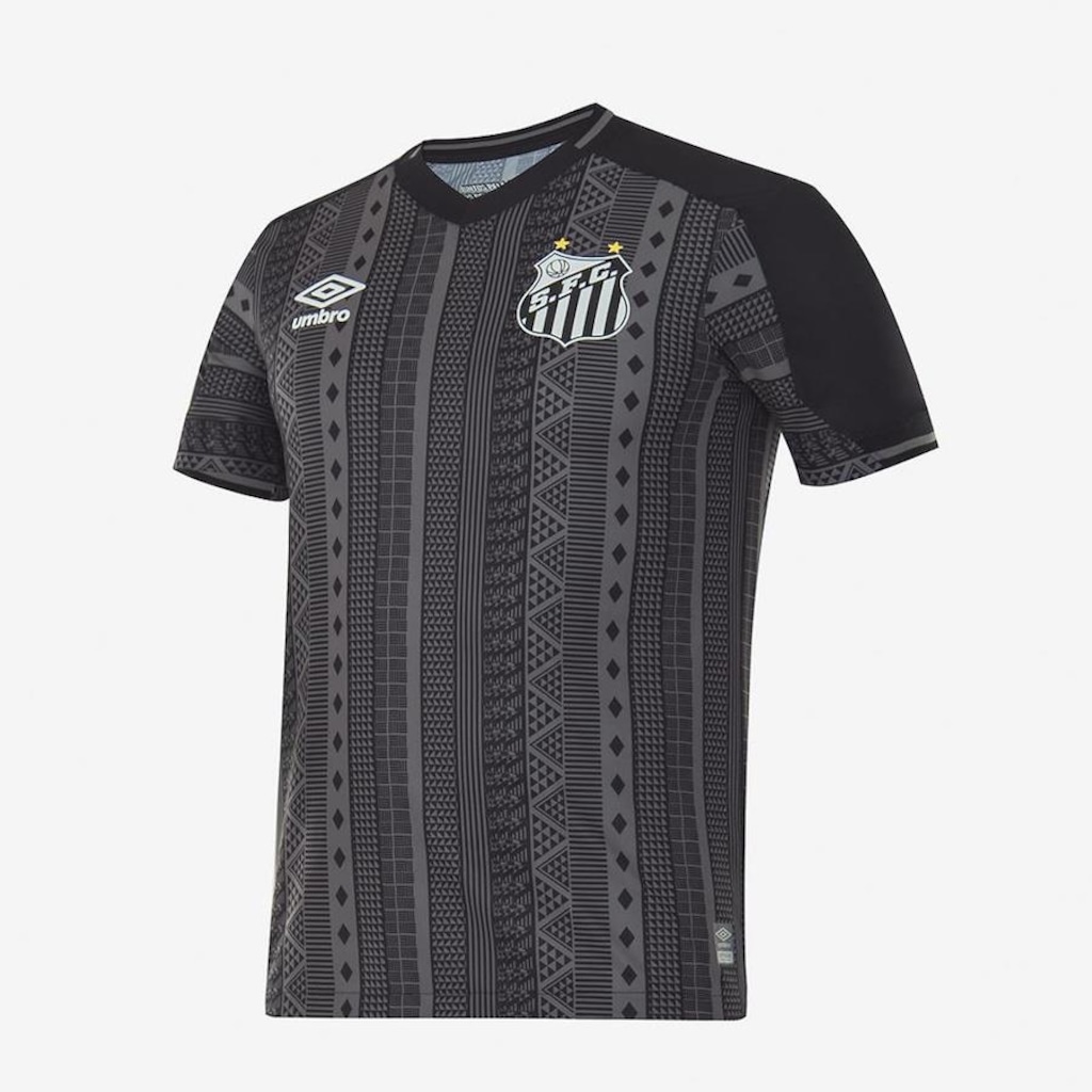 Camisa do Santos 3 2022 Umbro Oficial S/Nº - Masculina - Foto 1