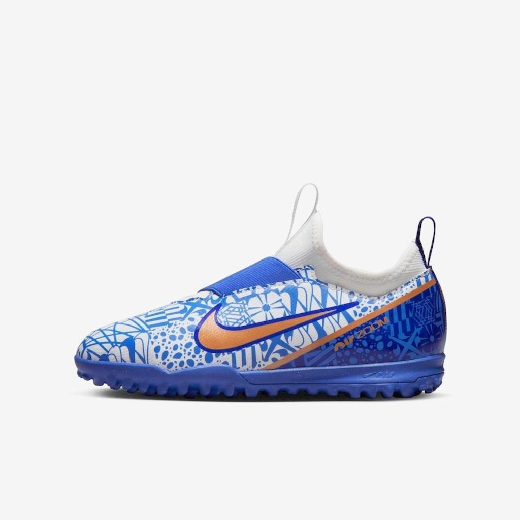 Chuteira Society Nike Jr Zoom Mercurial Vapor 15 Academy CR7 - Infantil - Foto 1