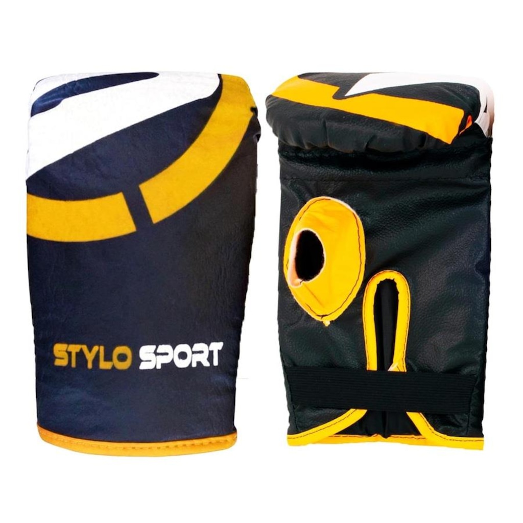 Imagem 4 do produto Saco de Pancada Boxe Stylo 70 + Luva de Treino Bate Saco Infantil