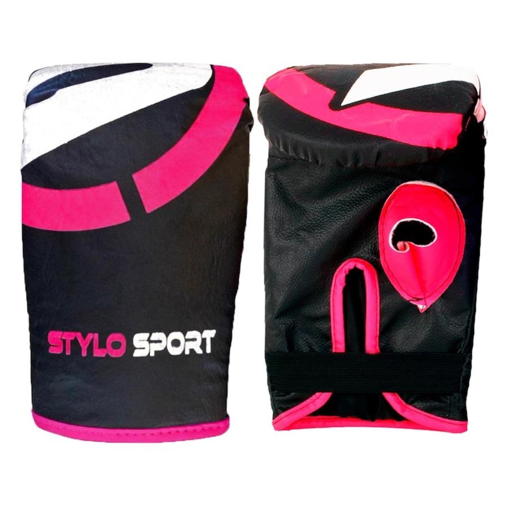 Imagem 4 do produto Saco de Pancada Boxe Stylo 70 + Luva de Treino Bate Saco Infantil