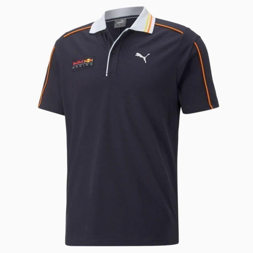 Camisa Polo Puma Red Bull MT7 - Masculina - Foto 1