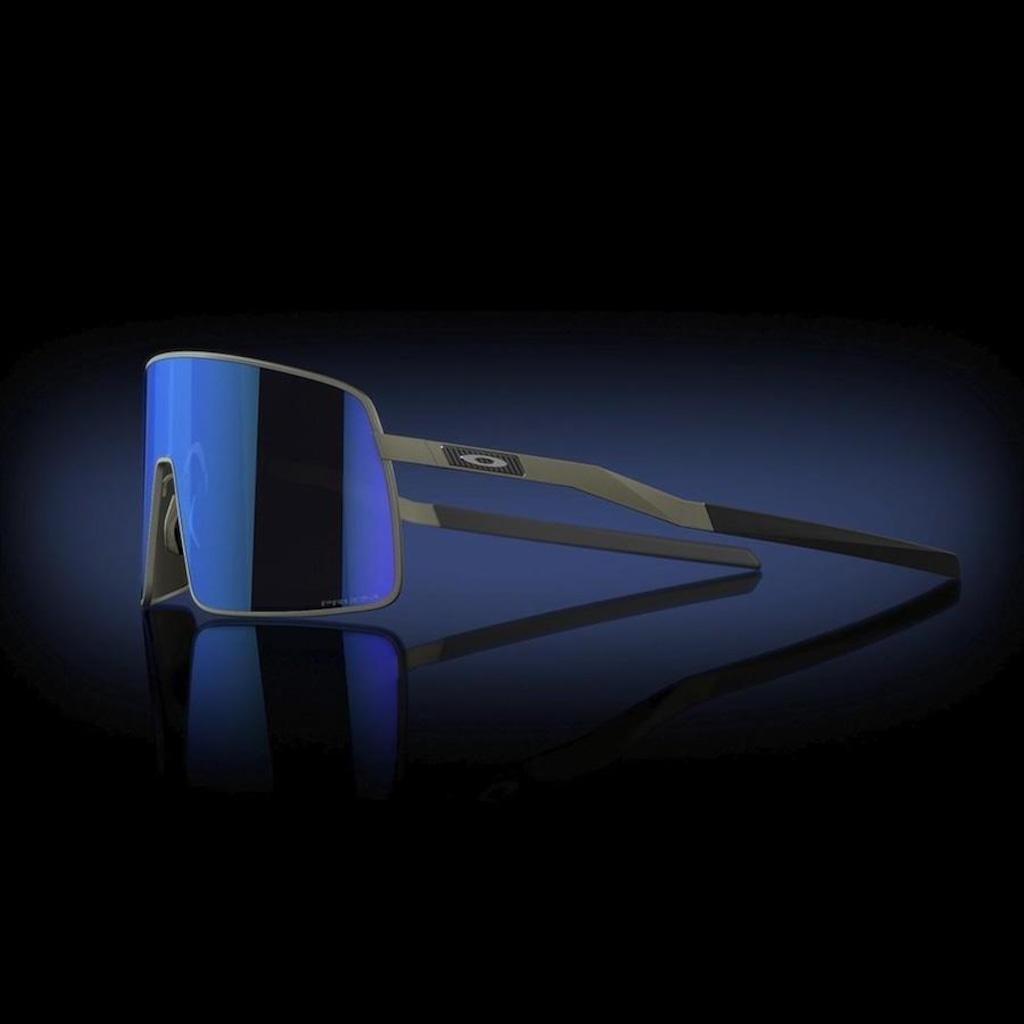 Imagem 2 do produto Óculos de Sol Unissex Oakley Sutro Ti Satin Lead Prizm