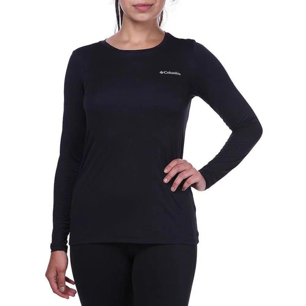 Camiseta Columbia Neblina Manga Longa - Feminina