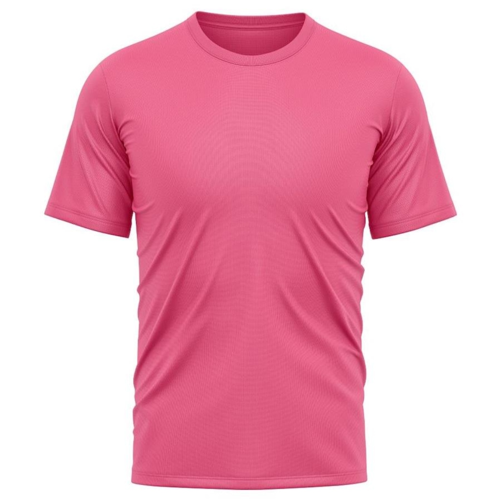 Imagem 5 do produto Camiseta Whats Wear Lisa Dry Fit com Proteção Solar UV - Masculina - 5 Unds