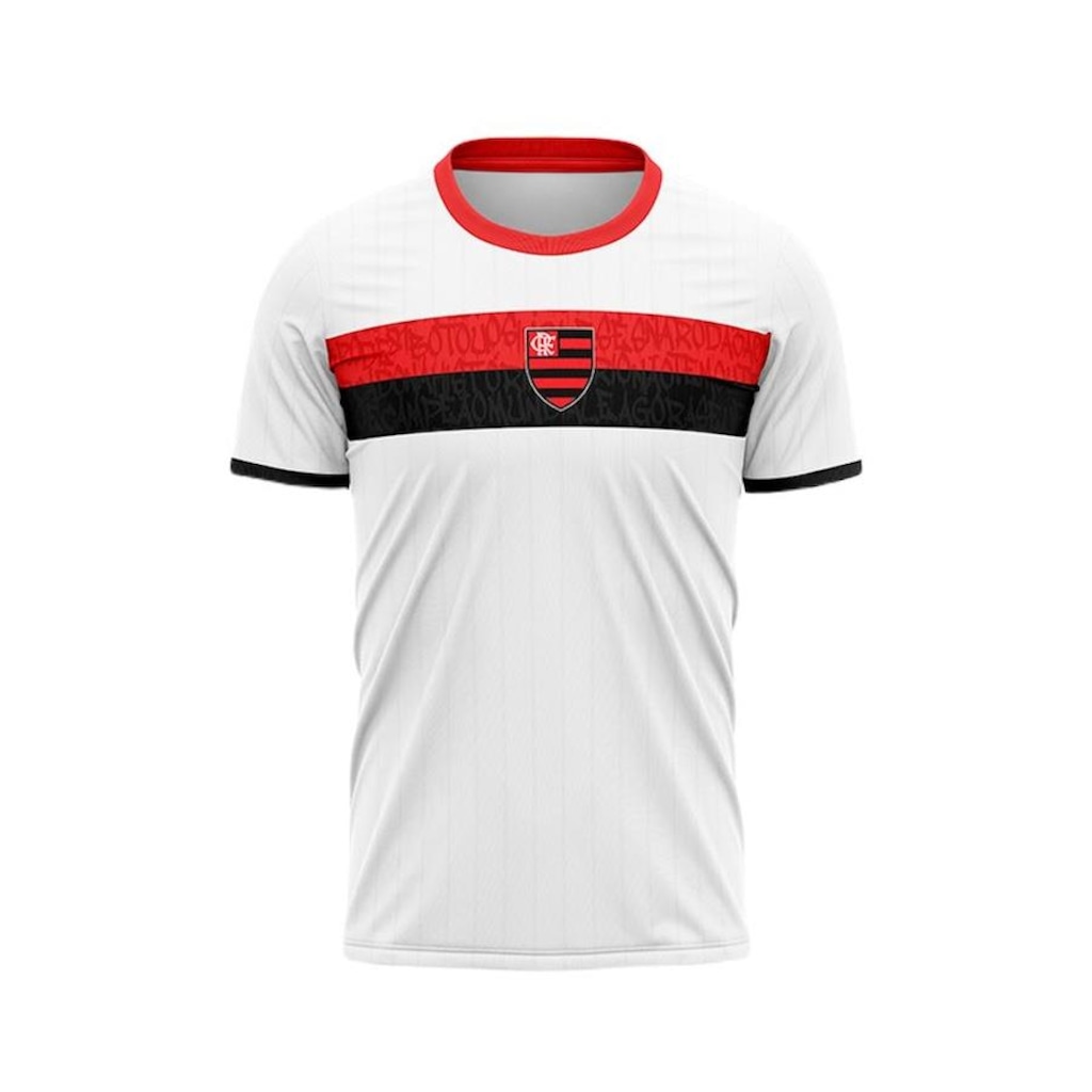Camisa do Flamengo Braziline Stencil - Masculina - Foto 1