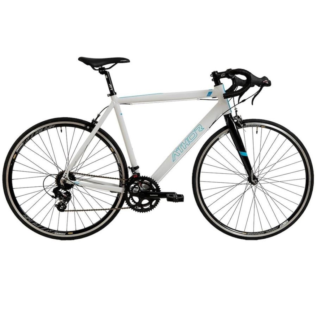 Bicicleta Aro 700 Athor Speed Estrada VOne Freio Side Pull Shimano 14 Velocidades - Foto 1