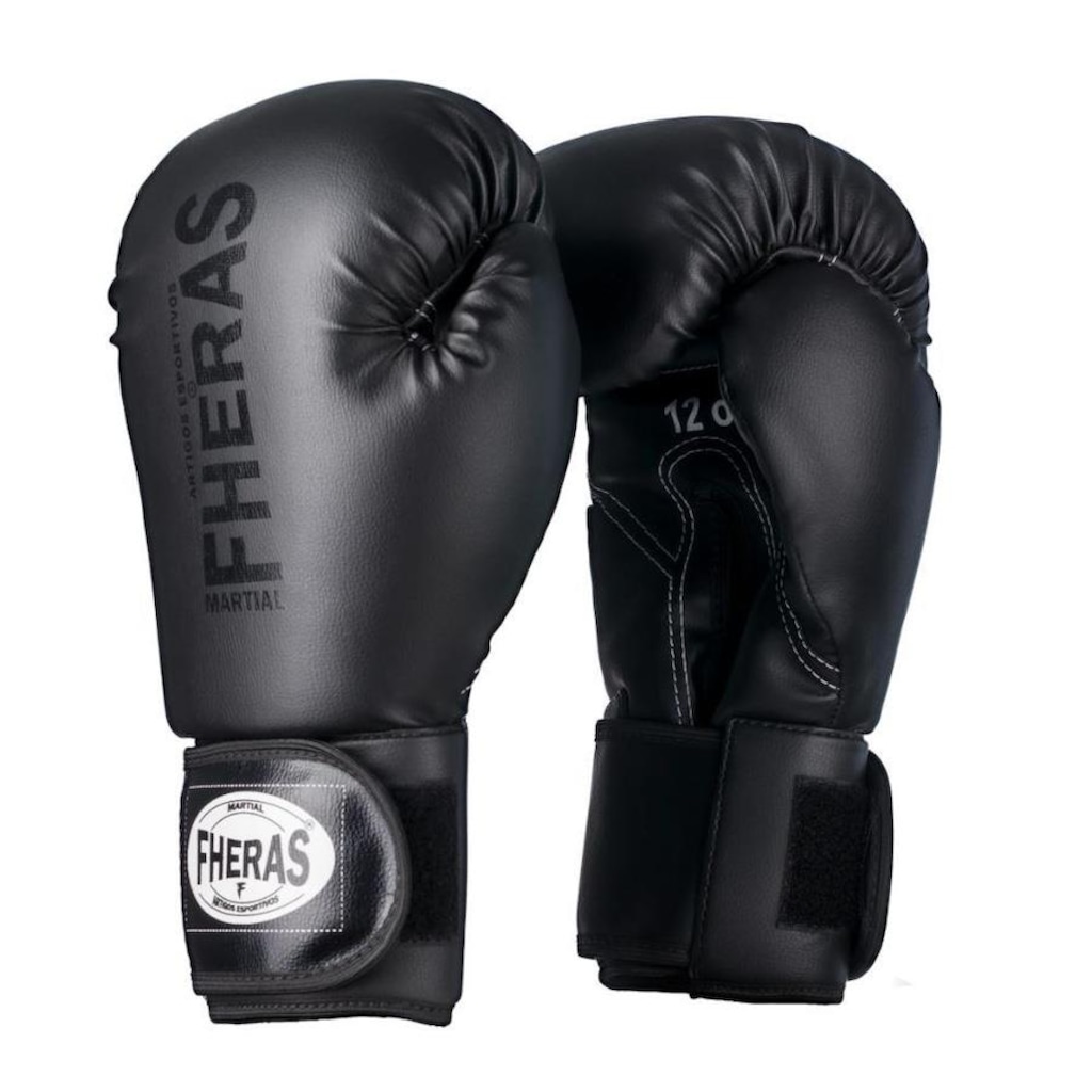 Luva de Boxe Muay Thai Fheras Unissex Pró - Adulto - Foto 1
