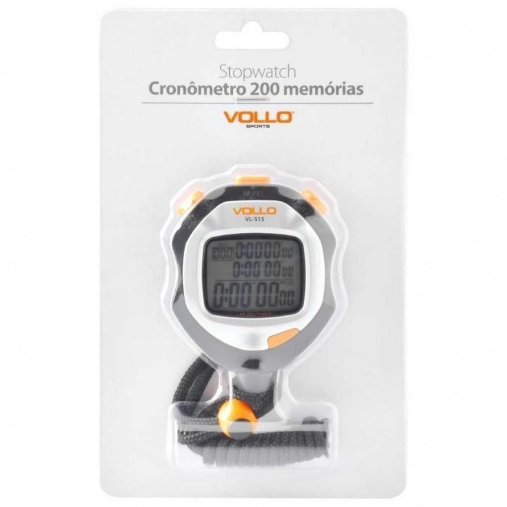 Imagem 2 do produto Cronômetro Digital Vollo VL-515 com 200 Memórias