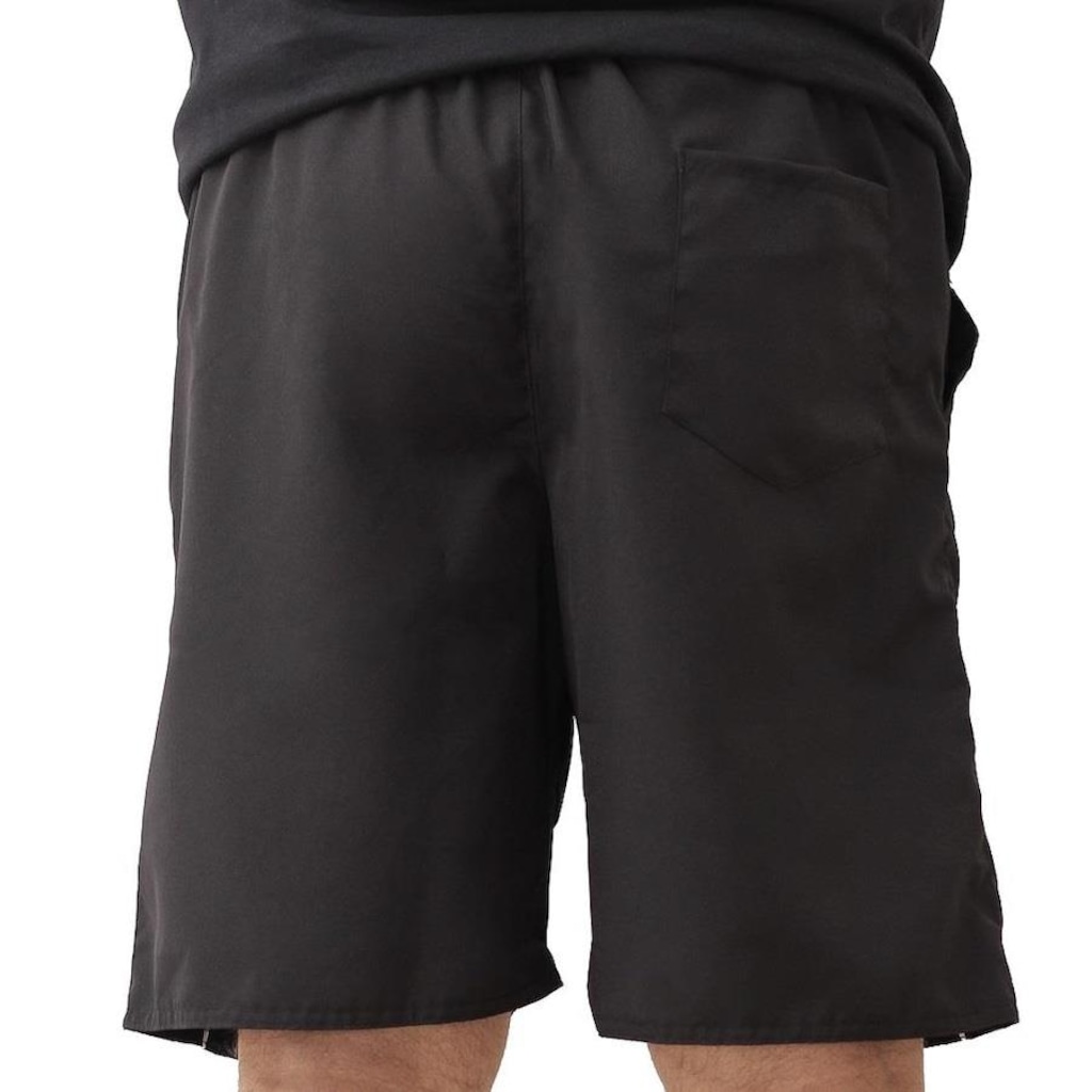 Imagem 4 do produto Bermuda Tactel Black Bear Lisa Esportiva com Bolsos - Masculina