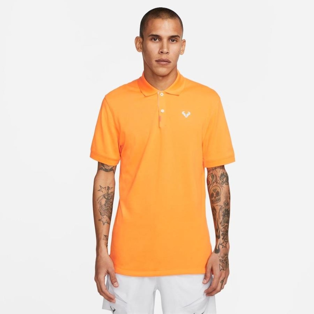 Camisa Polo Nike Rafa Nadal Slim - Masculina - Foto 1
