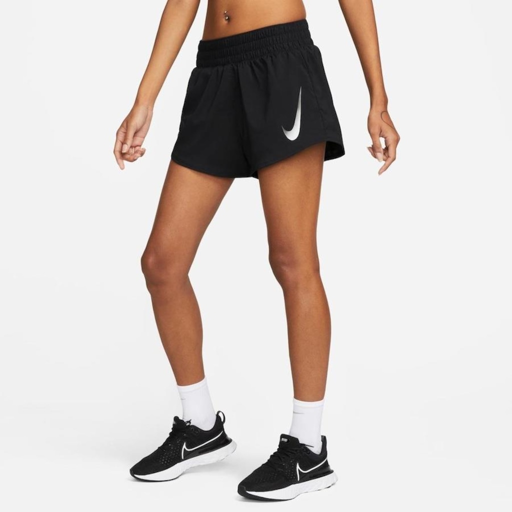Shorts Nike Swoosh - Feminino - Foto 1