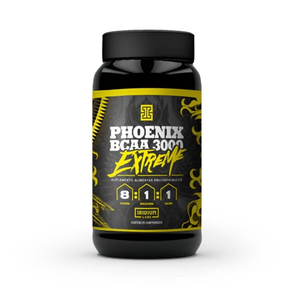 BCAA Phoenix 3000 Iridium Labs Extreme - 120 Comprimidos - Foto 1