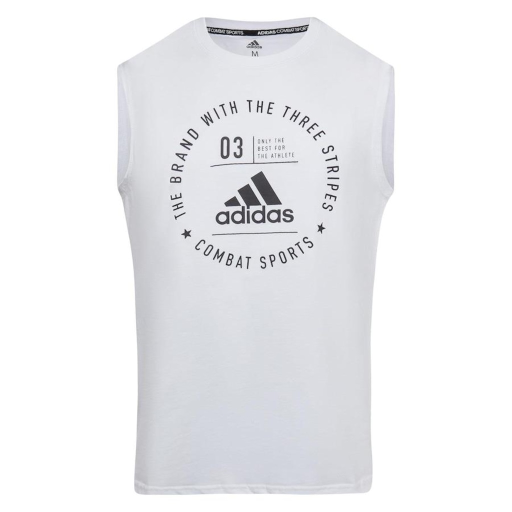 Camiseta Regata adidas Community Line CS - Masculina - Foto 1