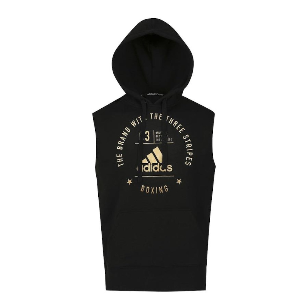 Camiseta Regata de Moletom com Capuz adidas Community Line B - Masculina