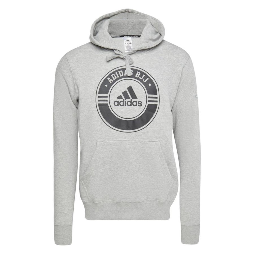 Blusão de Moletom com Capuz adidas Combat Sports BJJ - Masculino - Foto 1