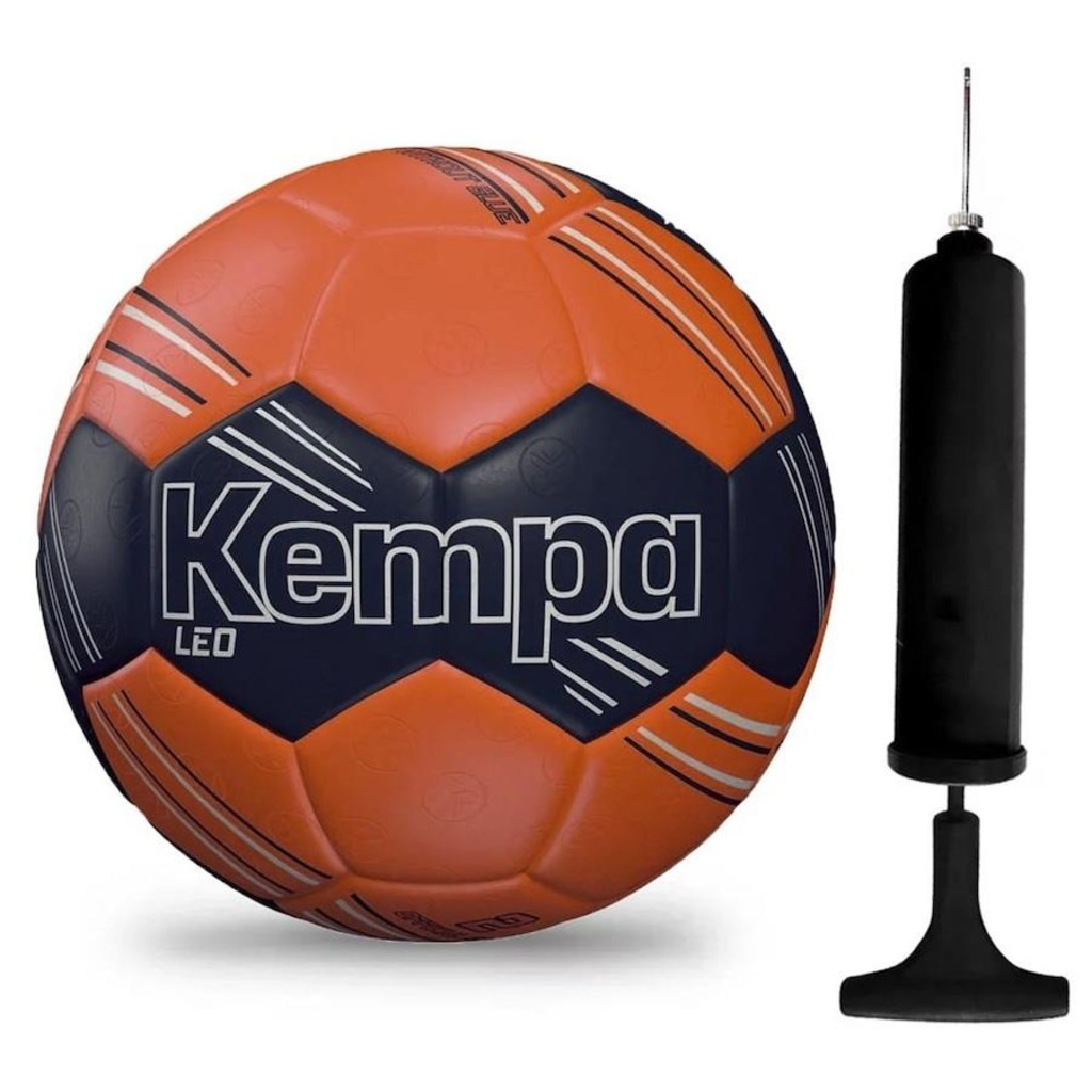 Kit Bolas de Handebol Kempa Leo H2 + Bomba de Ar - Foto 1