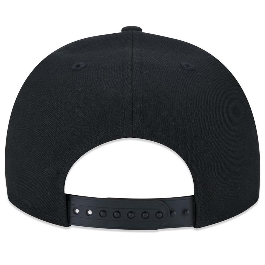Boné Aba Reta New Era 9Fifty Original Fit Corinthians Futebol - Snapback - Adulto - Foto 4
